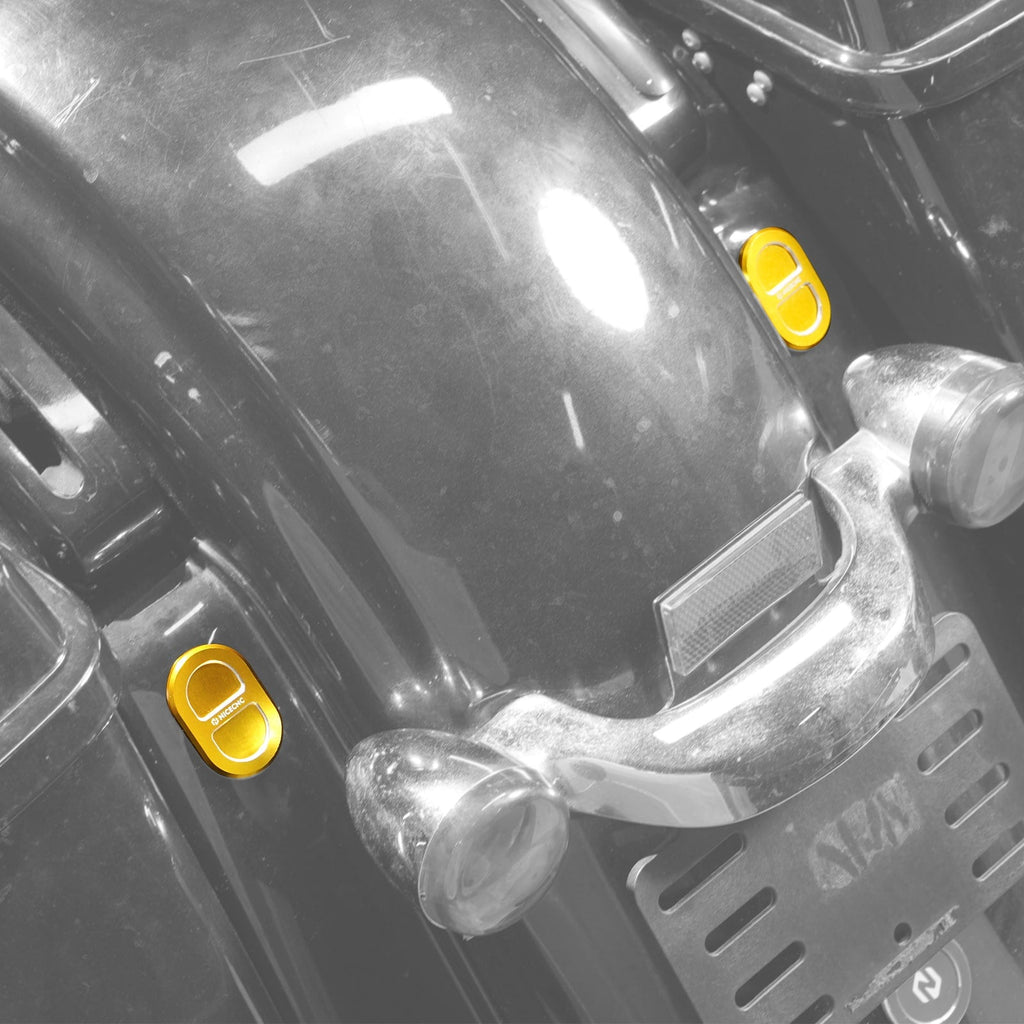 Antenna Hole Plug Filler Cover Kit For Harley Road King Street Glide Road Glide