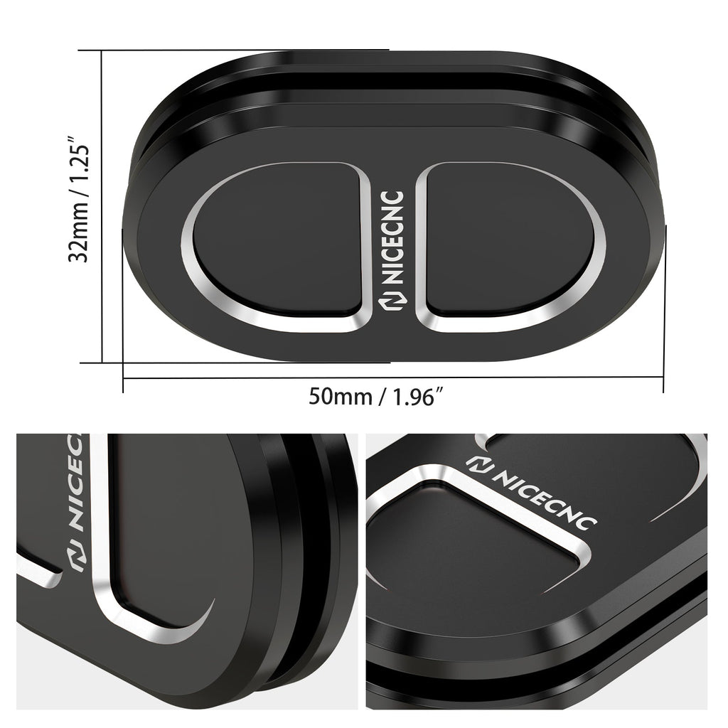 Antenna Hole Plug Filler Cover Kit For Harley Road King Street Glide Road Glide