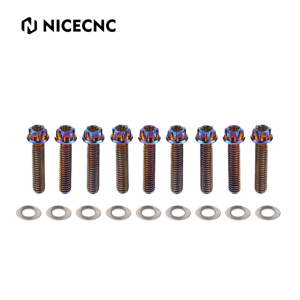 Cam Tappet Cover Screws Bolts Kit For Harley Road King Electra Street Glide Freewheeler