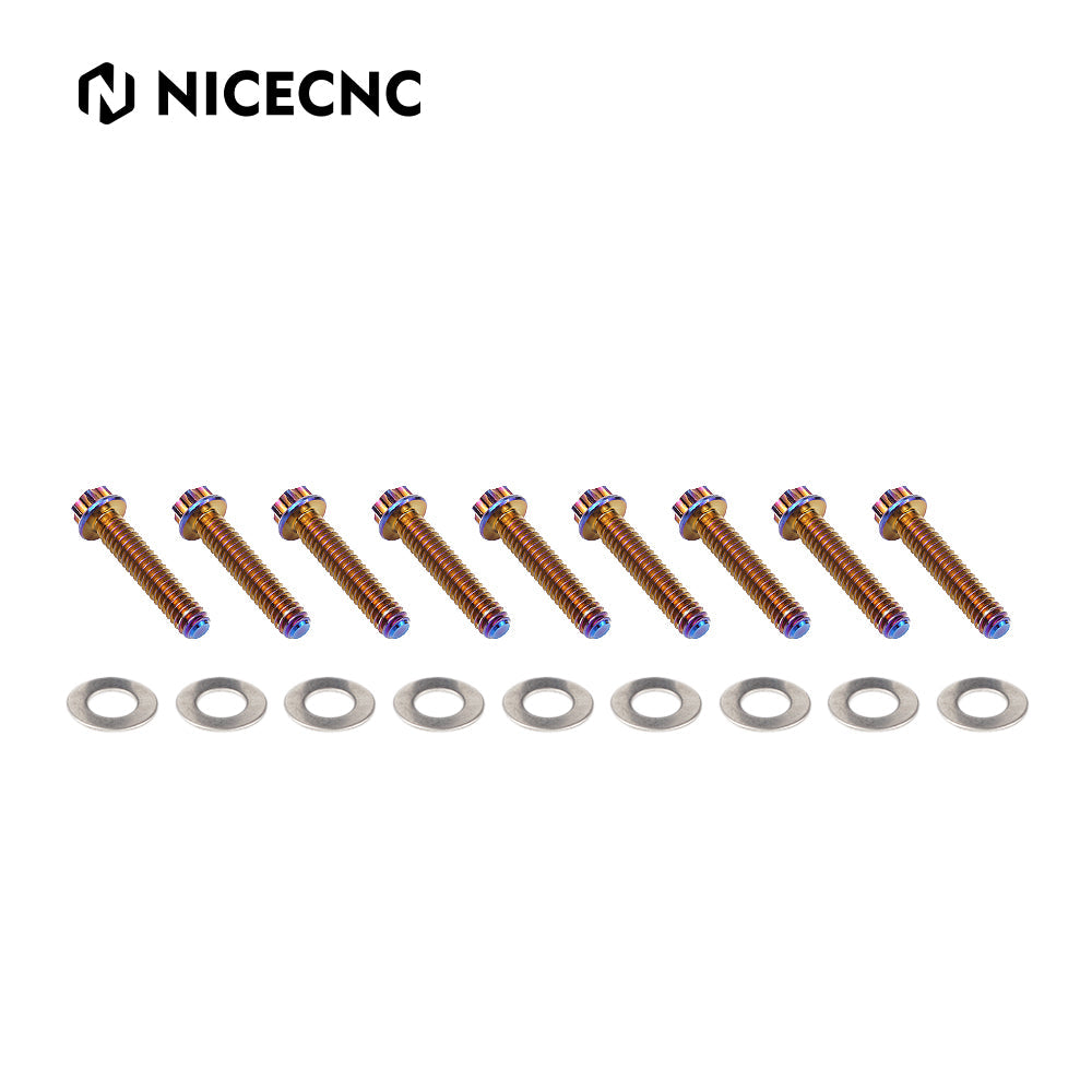 Cam Tappet Cover Screws Bolts Kit For Harley Road King Electra Street Glide Freewheeler