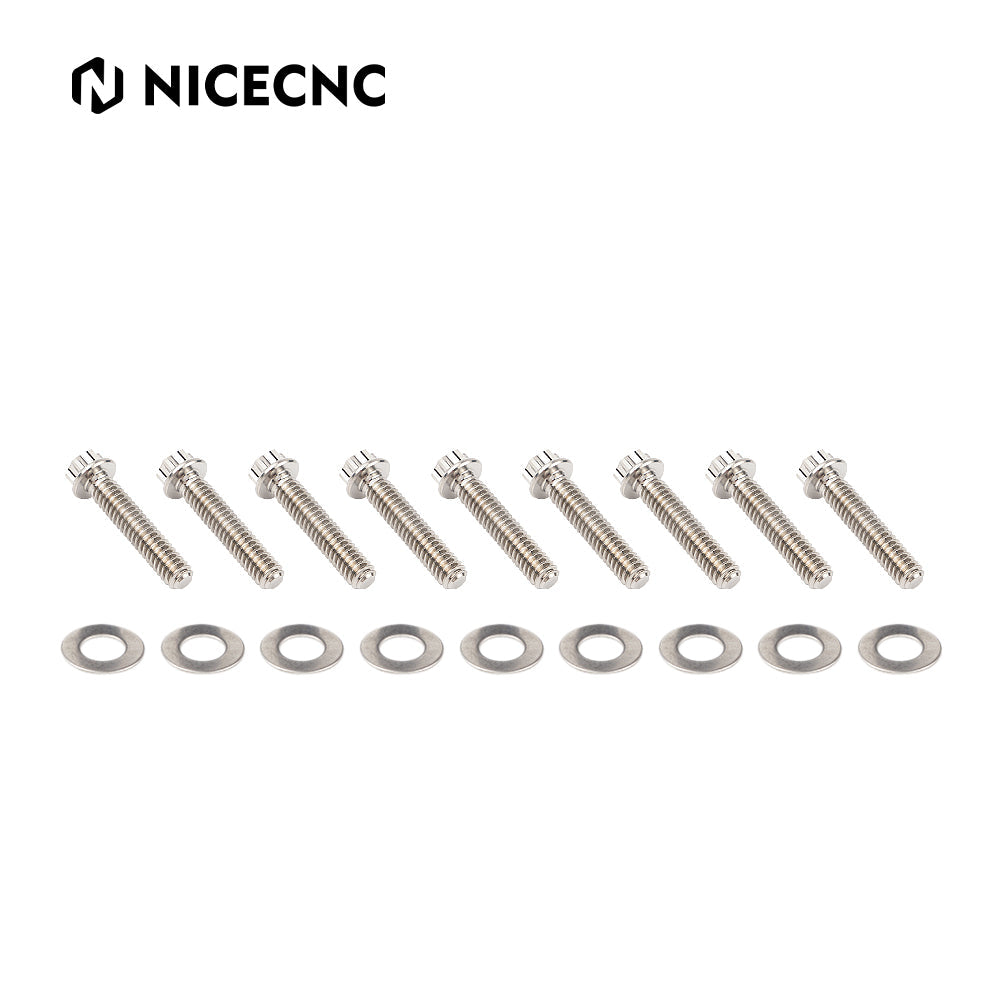 Cam Tappet Cover Screws Bolts Kit For Harley Road King Electra Street Glide Freewheeler