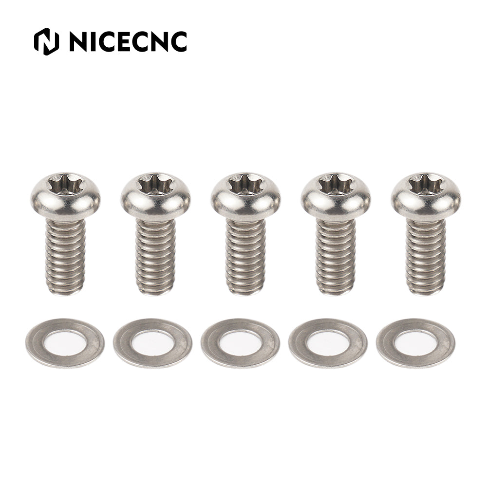 Derby Clutch Cover Screws Bolts For Harley Softail Deluxe Slim Heritage Classic Fat Boy