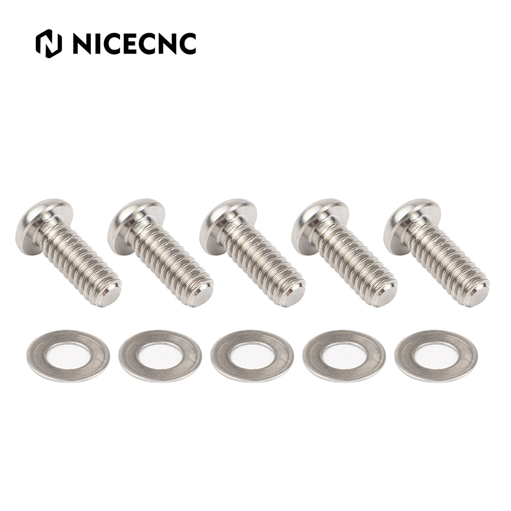 Derby Clutch Cover Torx Screws Bolts For Harley Road King Electra Street Glide Ultra Limited