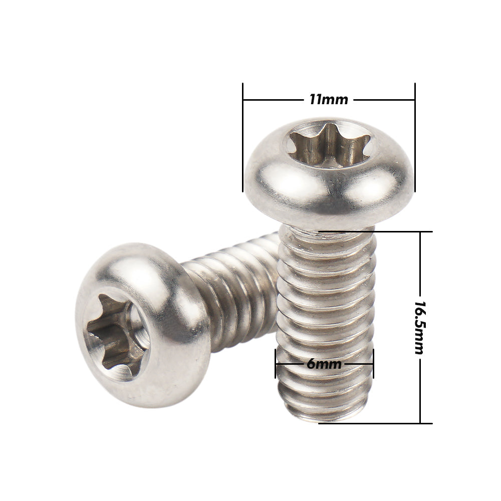 Derby Clutch Cover Torx Screws Bolts For Harley Road King Electra Street Glide Ultra Limited
