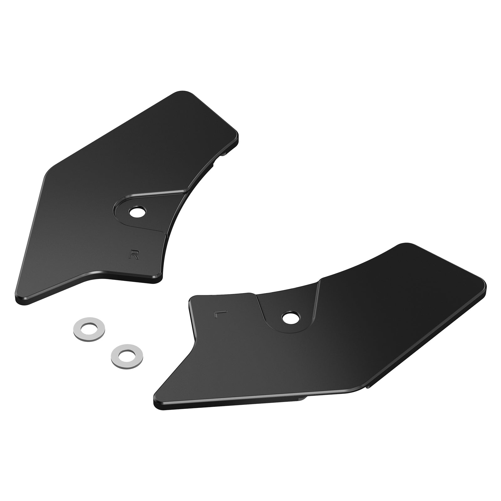 Frame Side Steering Neck Covers Trim For Harley Road King Electra Street Glide