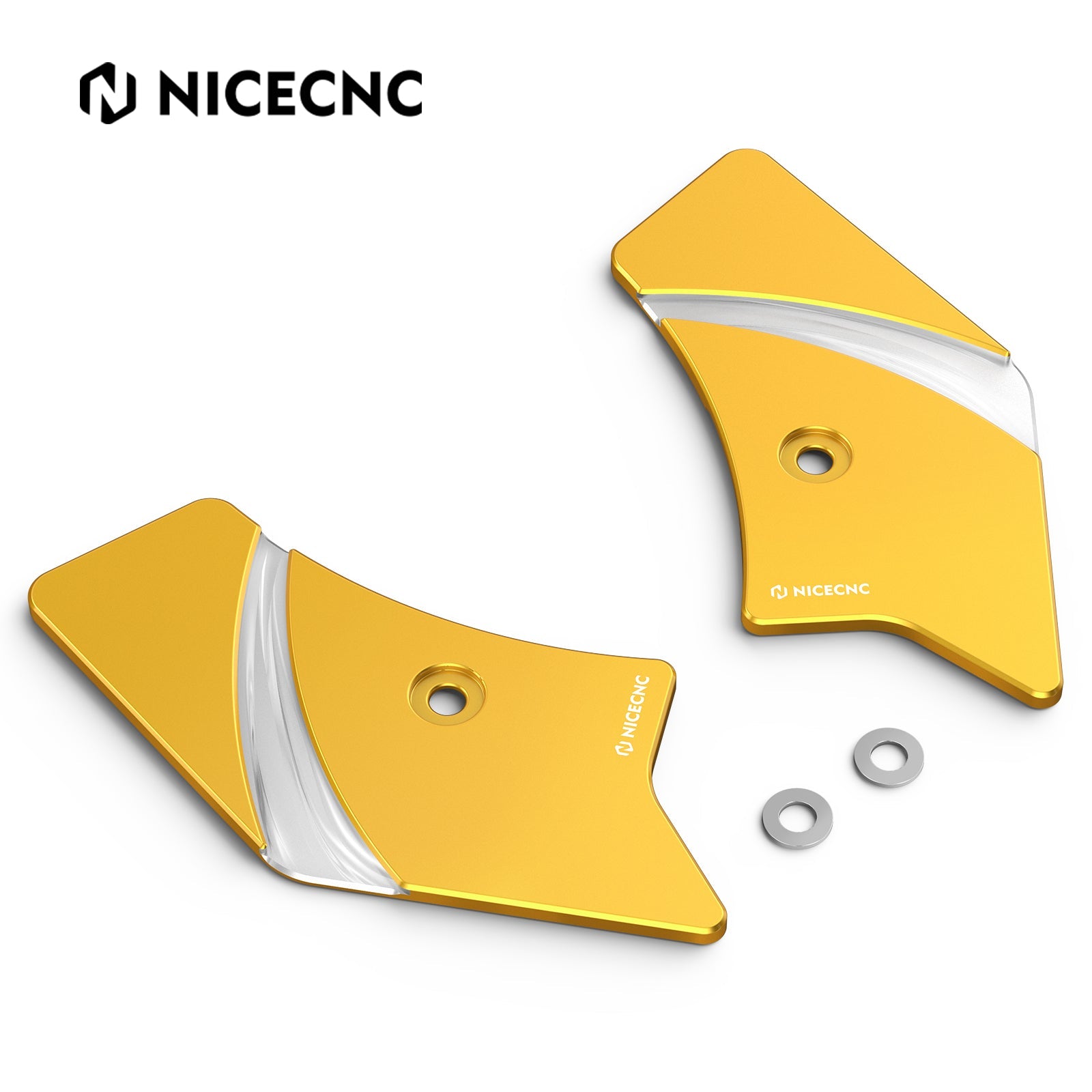 Frame Side Steering Neck Covers Trim For Harley Road King Electra Street Glide