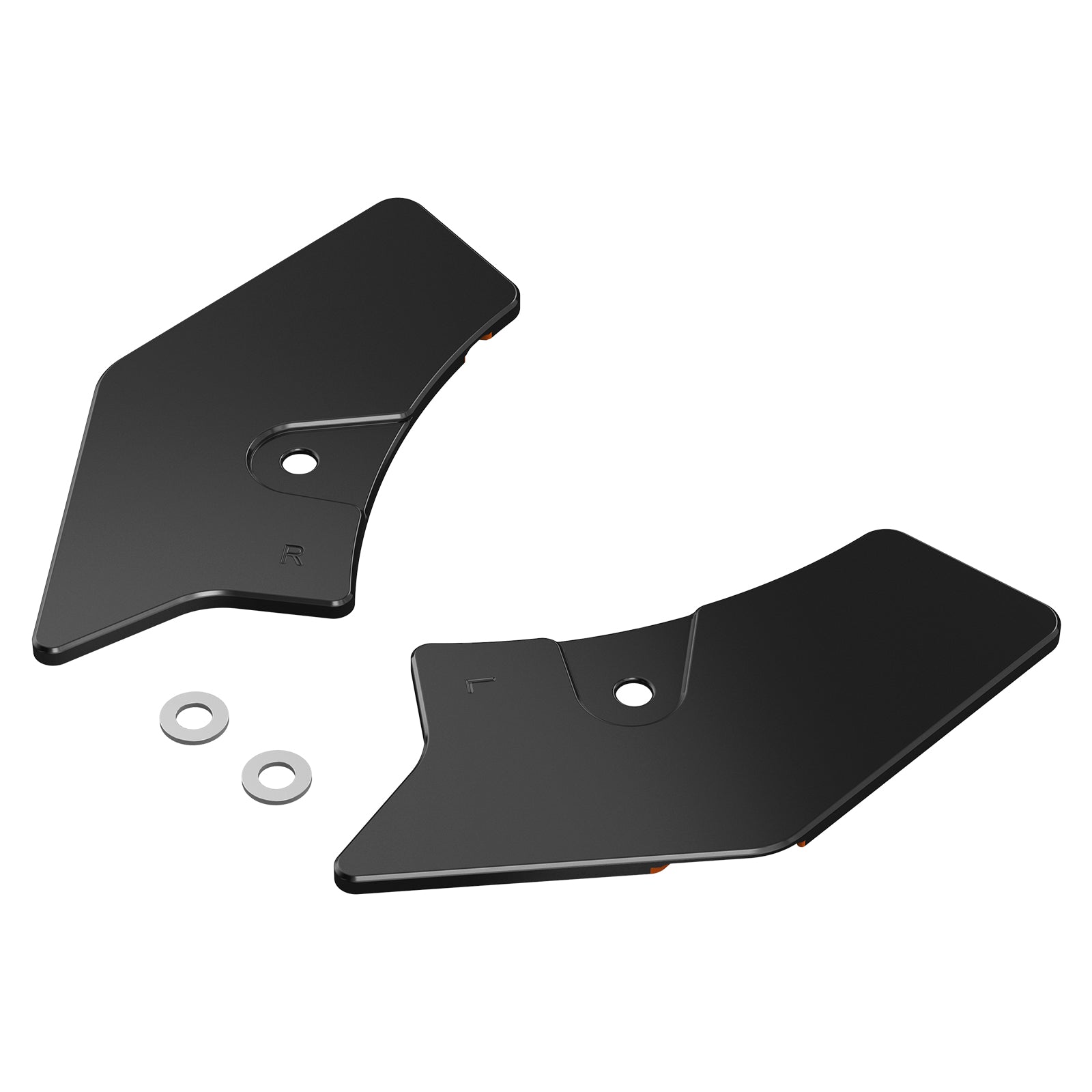Frame Side Steering Neck Covers Trim For Harley Road King Electra Street Glide