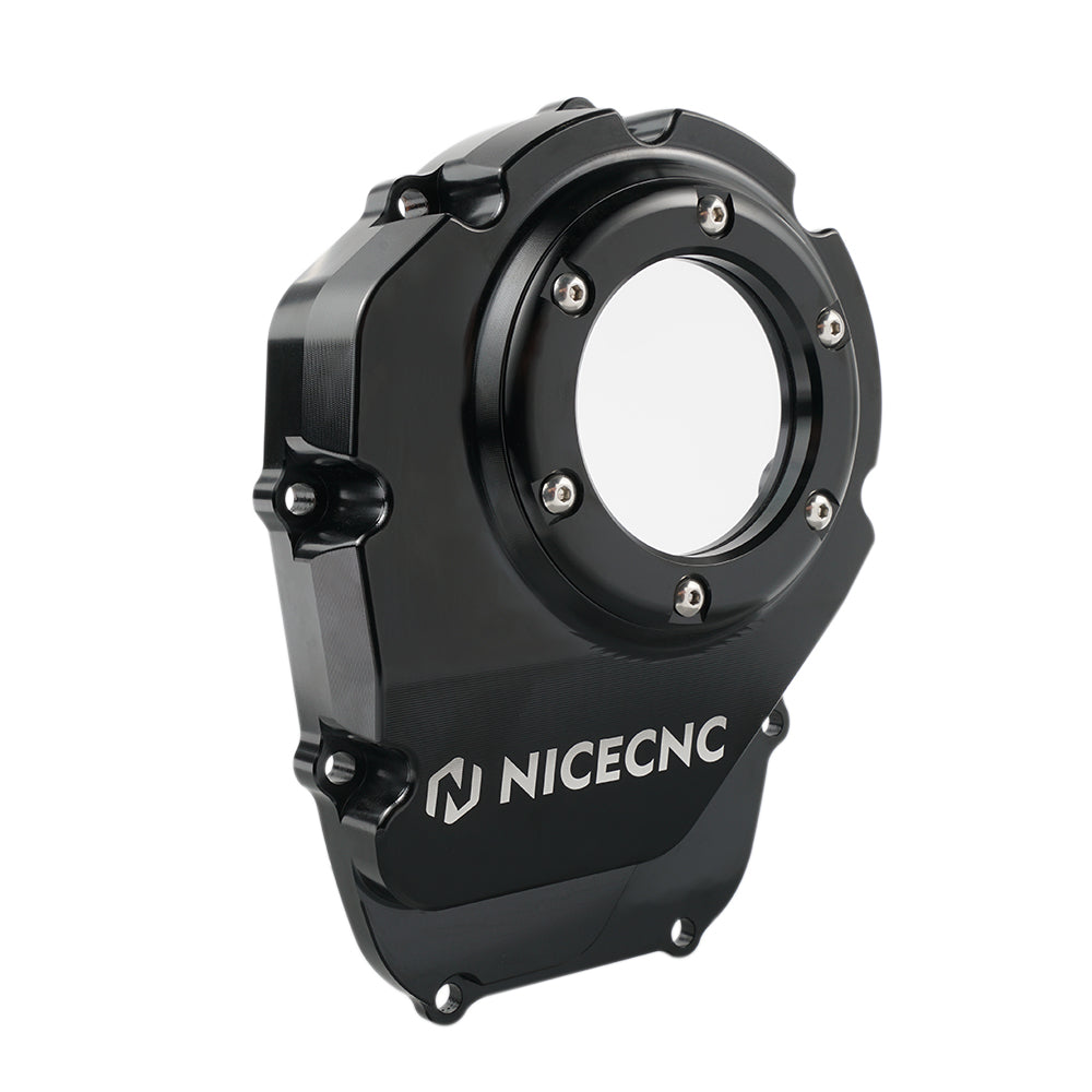 Transparent M8 Camshaft Cam Shaft Cover For Harley Road King Electra Street Glide Position 26