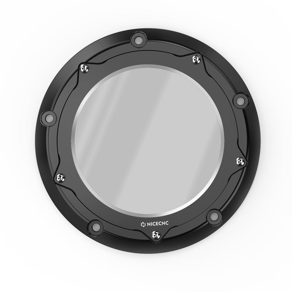 M8 Derby Cover w/Clutch Spring Stopper Plate Kit For Harley Road King Electra Street Glide