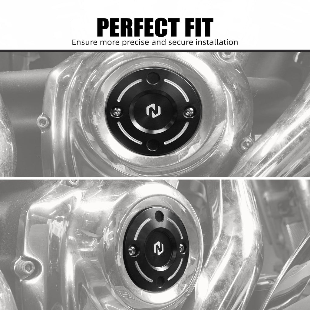 M8 Engine Timer Cover Trim Plate For Harley Road King Electra Street Glide Ultra Limited