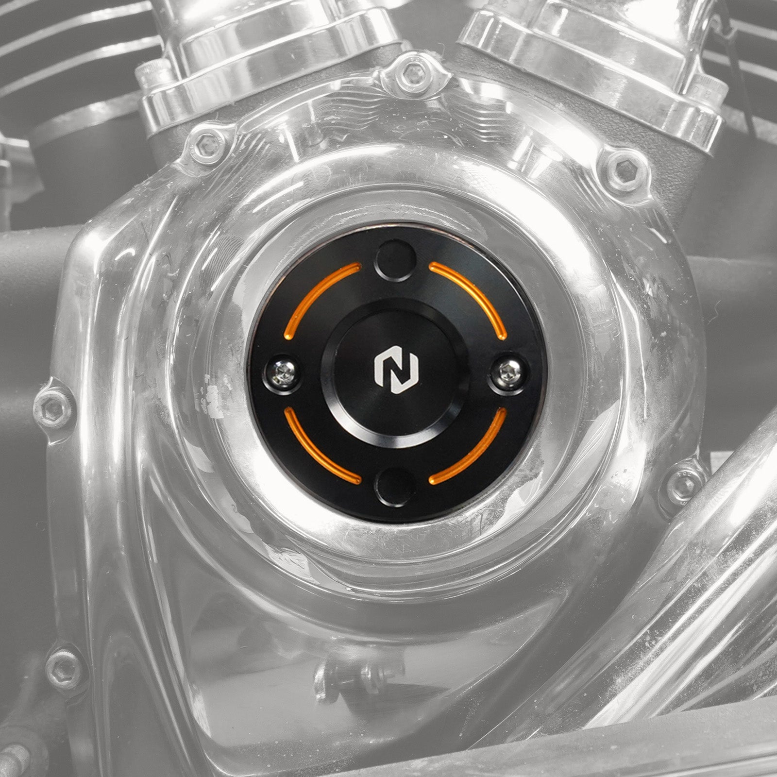 M8 Engine Timer Cover For Harley Softail Fat Boy Street Bob Low Rider S Heritage