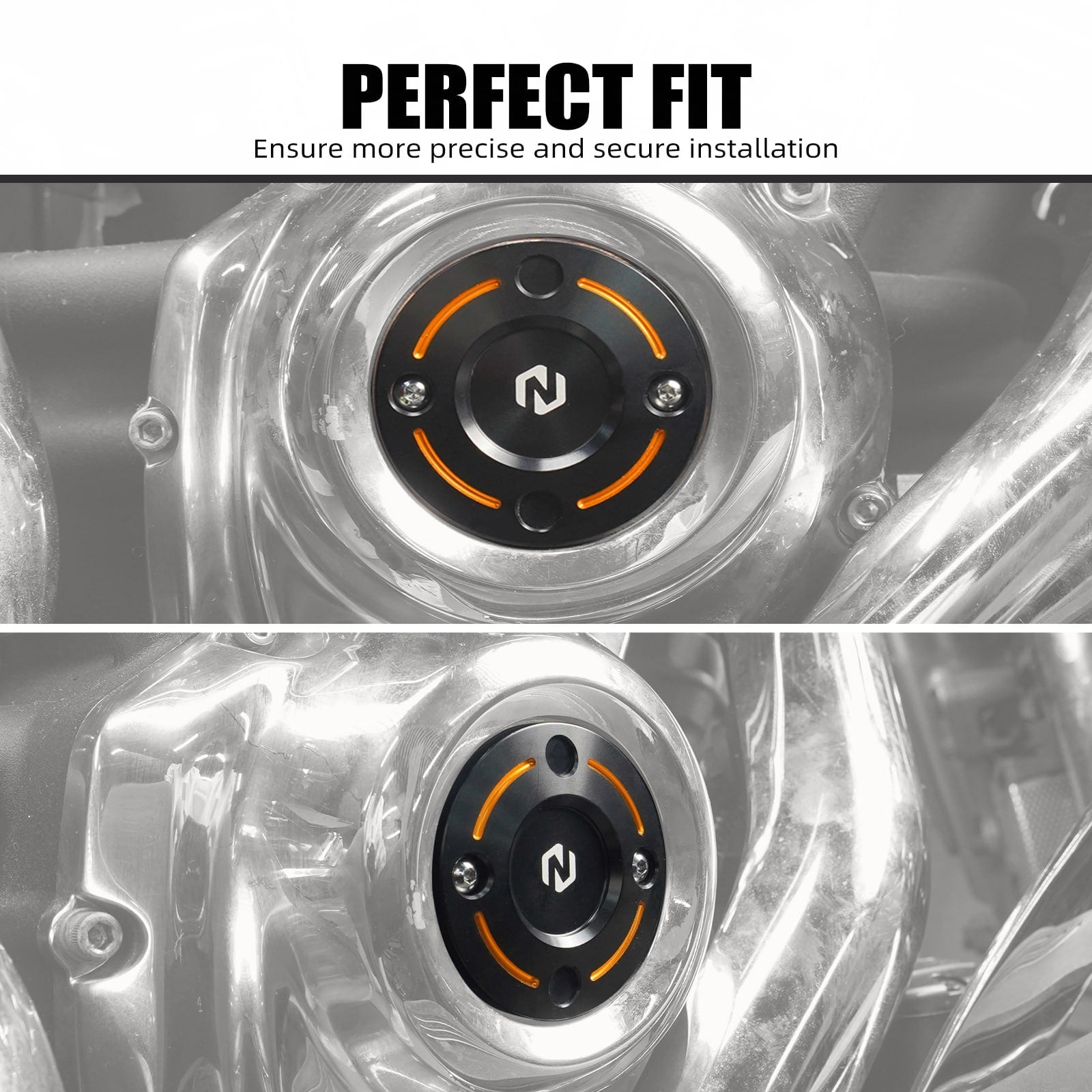 M8 Engine Timer Cover Trim Plate For Harley Road King Electra Street Glide Ultra Limited