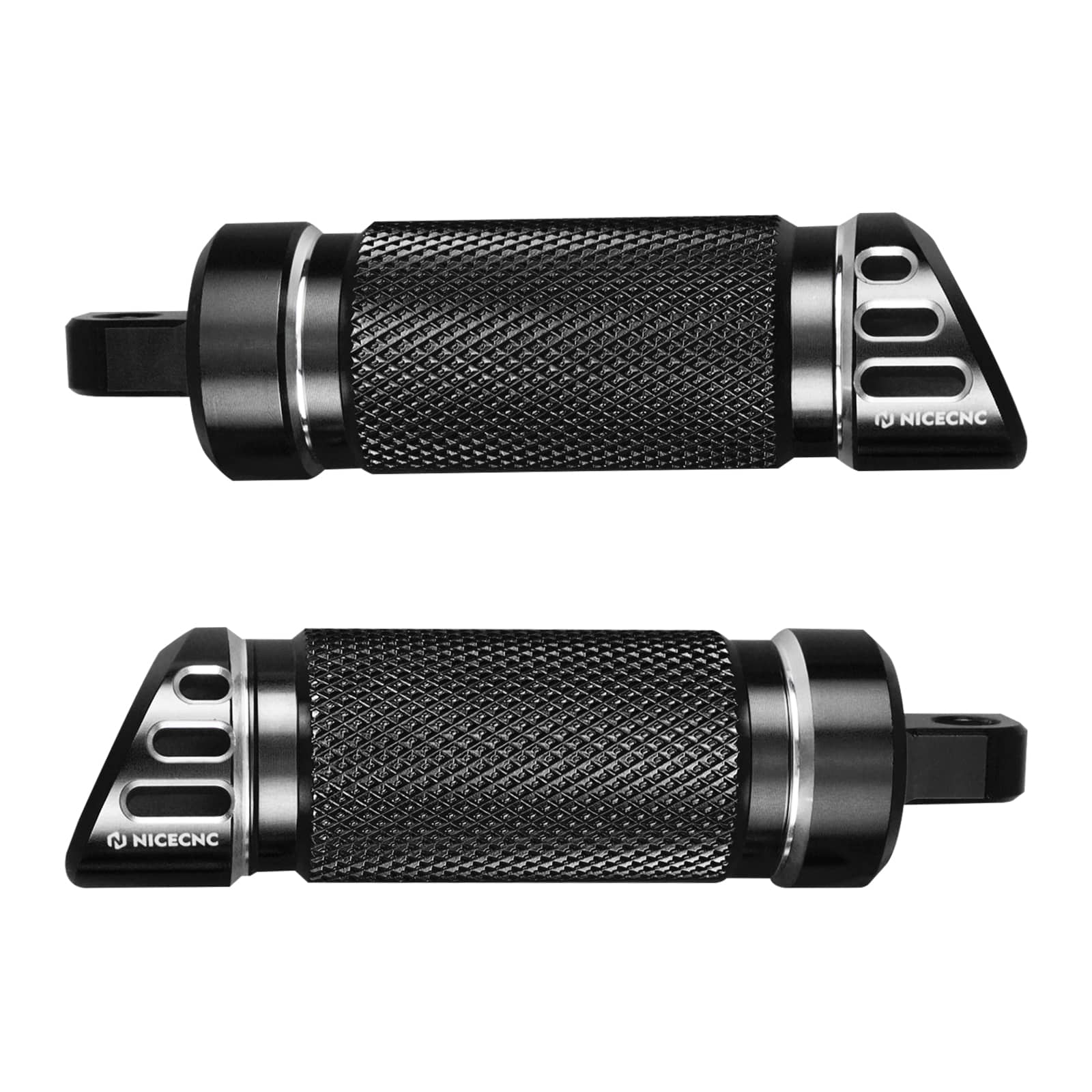 Rider Floorboards Inserts + Passenger Foot Pegs For Harley Road King Street Road Glide