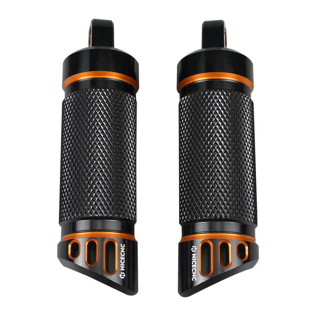 Rider Floorboards Inserts + Passenger Foot Pegs For Harley Road King Street Road Glide
