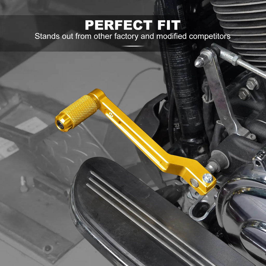 Rear Brake Pedal + Heel Toe Shifter Levers For Harley Road King Street Glide Ultra Limited
