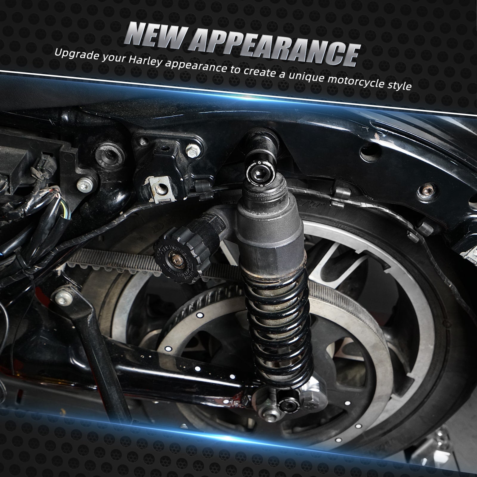 Rear Shock Mount Bolts Screws Hardware Kit For Harley Road King Street Glide