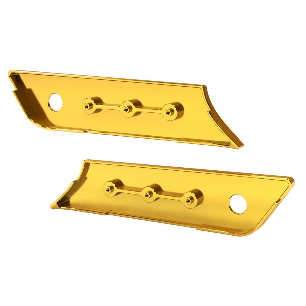Saddlebag Latch Decorative Covers For Harley Road King Electra Street Glide