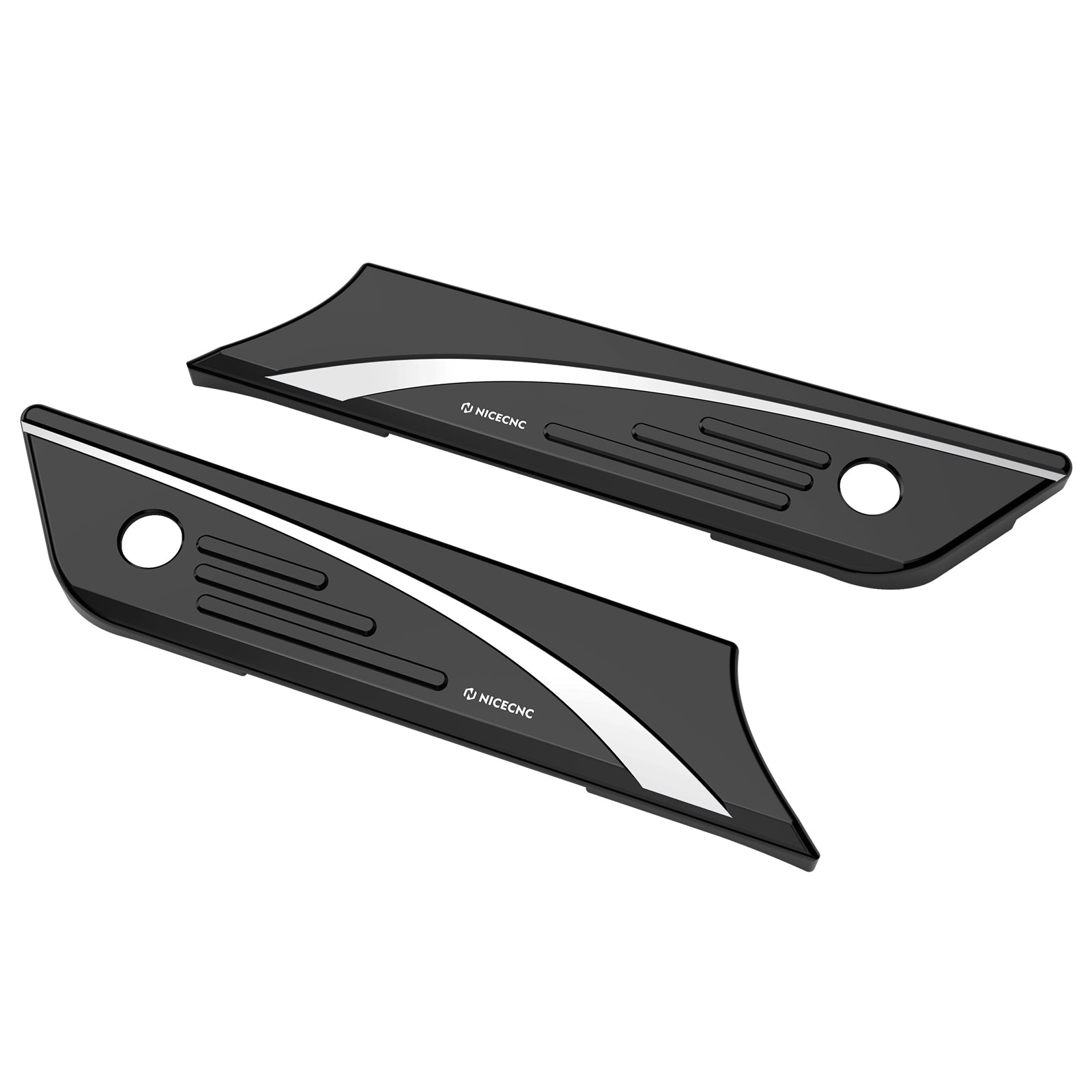 Saddlebag Latch Decorative Covers For Harley Road King Electra Street Glide