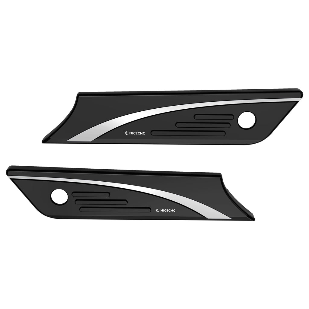 Saddlebag Latch Decorative Covers For Harley Road King Electra Street Glide