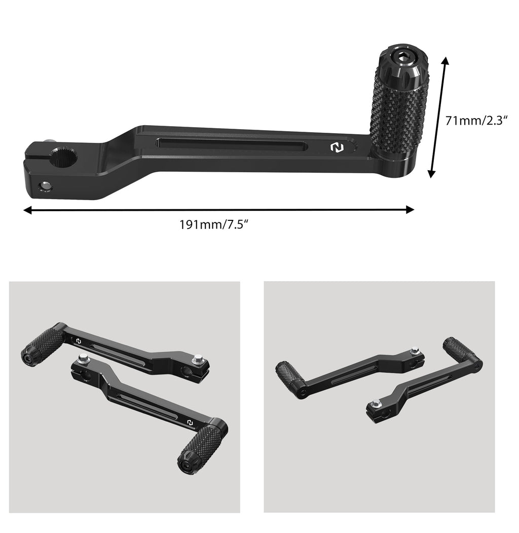 Heel Toe Gear Shifter Levers Pegs For Harley Road King Electra Street Glide Ultra Limited