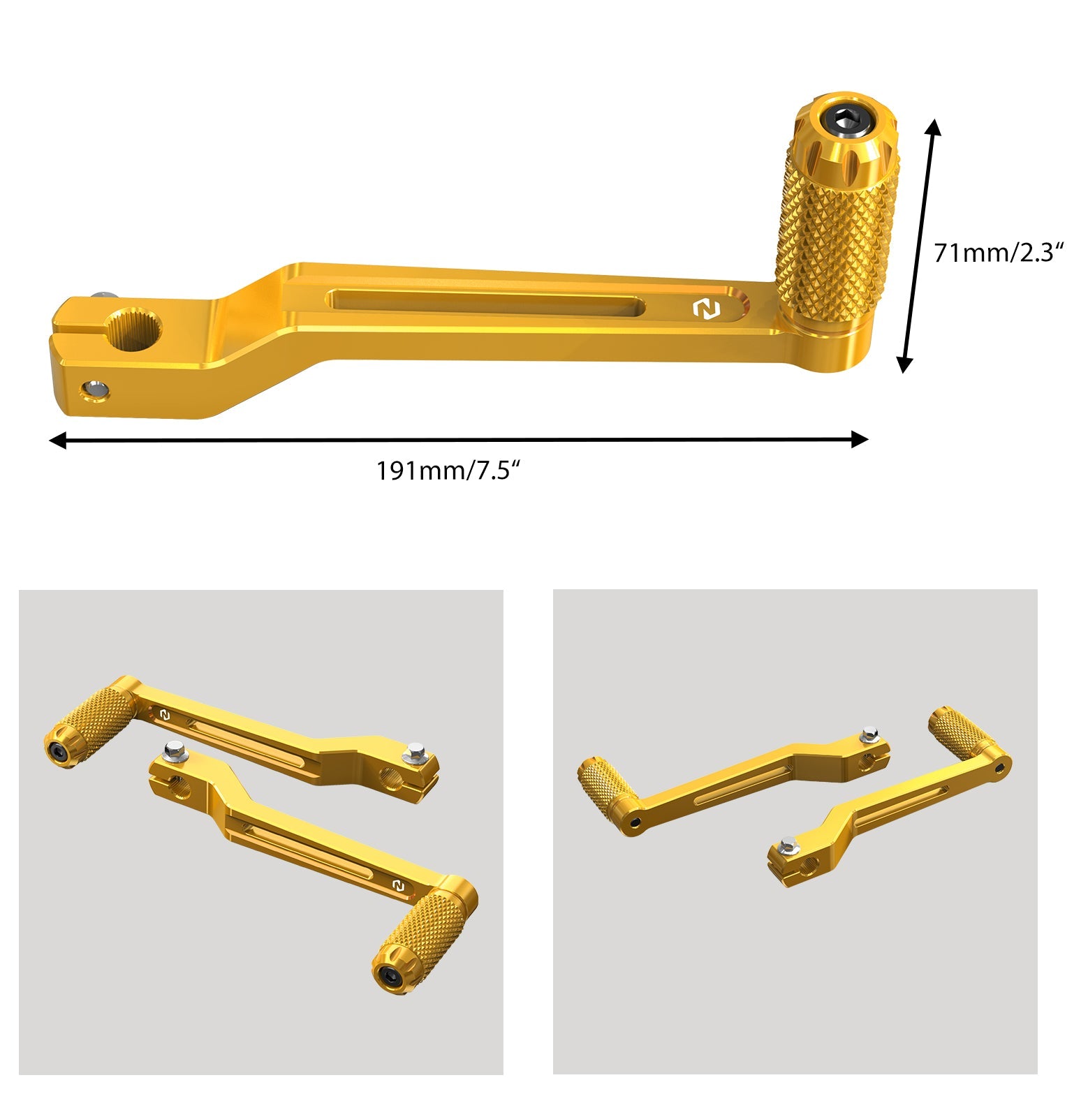 Heel Toe Gear Shifter Levers Pegs For Harley Road King Electra Street Glide Ultra Limited