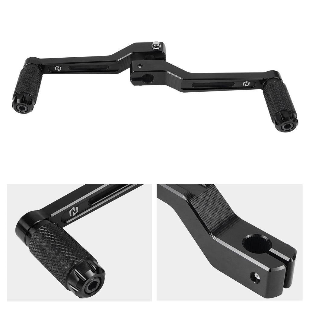 Short Heel Toe Shifter Shift Levers Set For Harley Road King Street Glide Ultra Limited