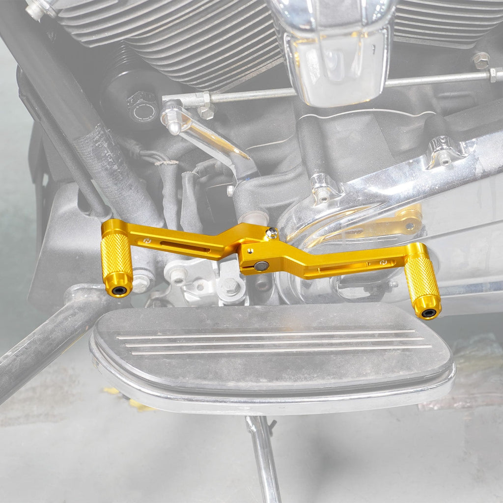 Short Heel Toe Shifter Levers For Harley Softail Fat Boy Heritage Classic