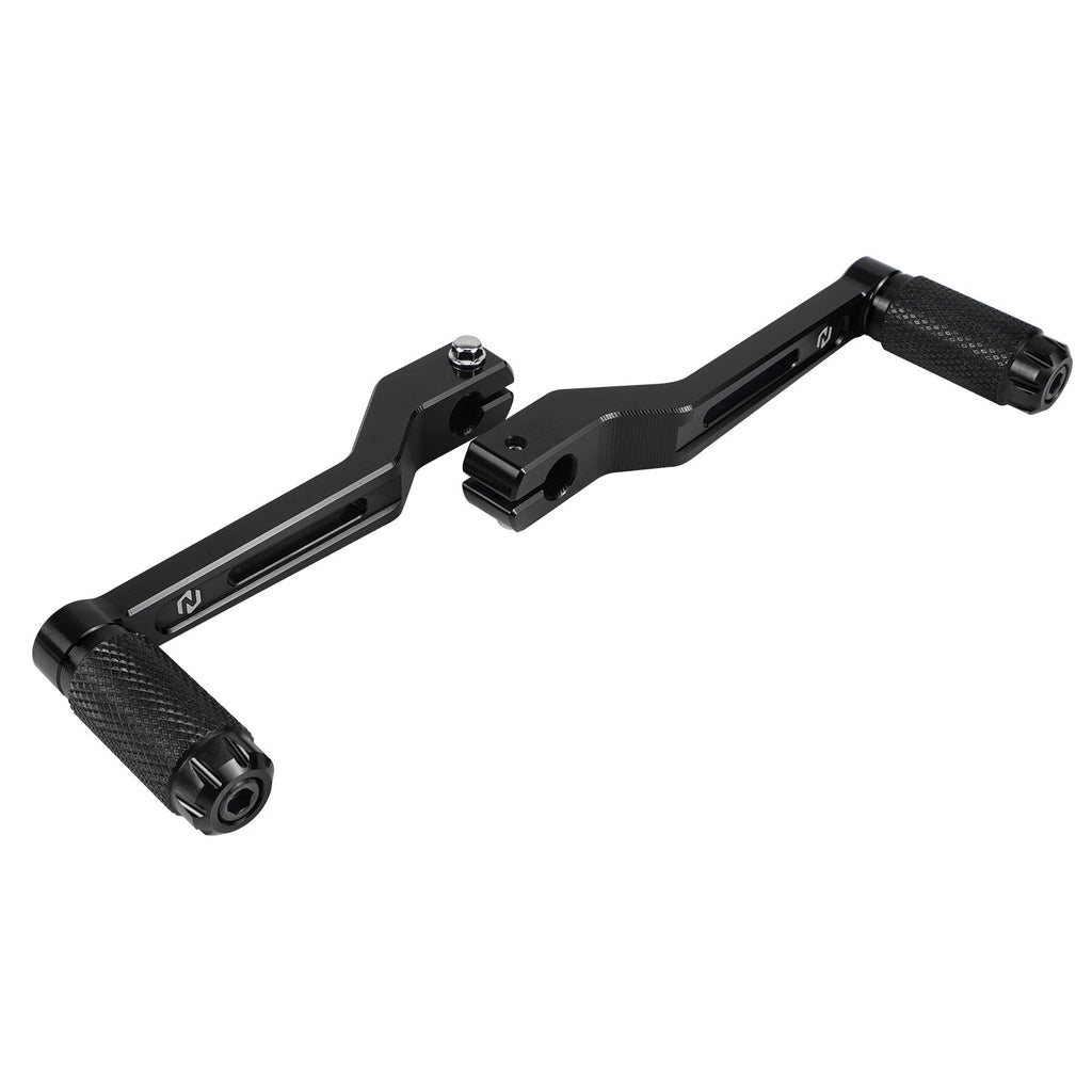 Short Heel Toe Shifter Levers For Harley Softail Fat Boy Heritage Classic