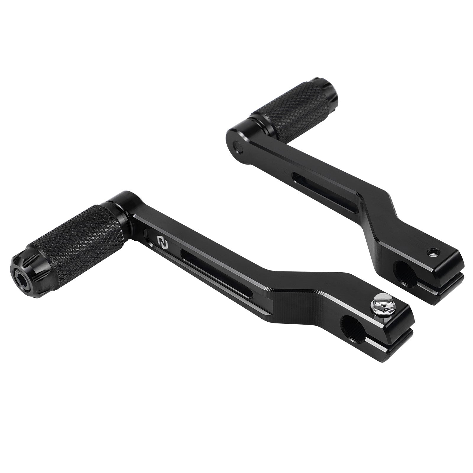 Short Heel Toe Shifter Shift Levers Set For Harley Road King Street Glide Ultra Limited