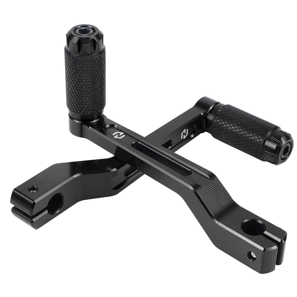Short Heel Toe Shifter Levers For Harley Softail Fat Boy Heritage Classic