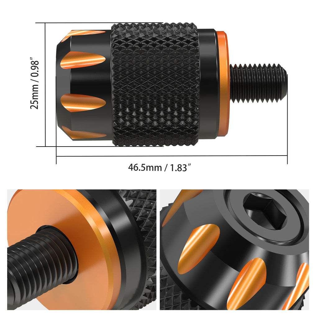 Short Shifter Peg Tip Pad For Harley Dyna Low Rider Street Bob Super Glide Fat Bob