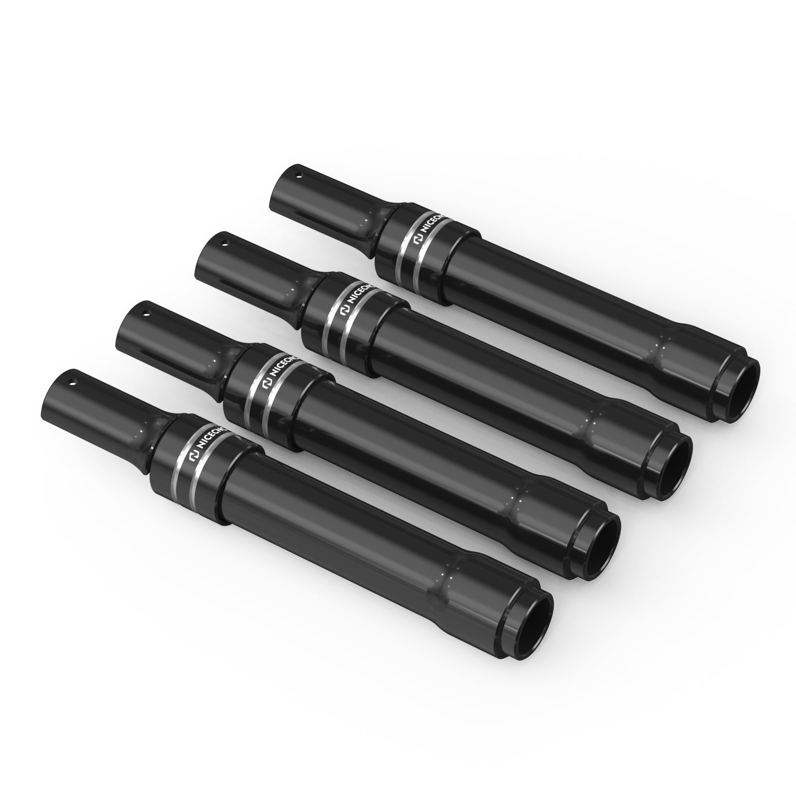 Pushrod Tube Cover Kit For Harley Softial Deluxe Fat Boy Heritage Classic 107 114