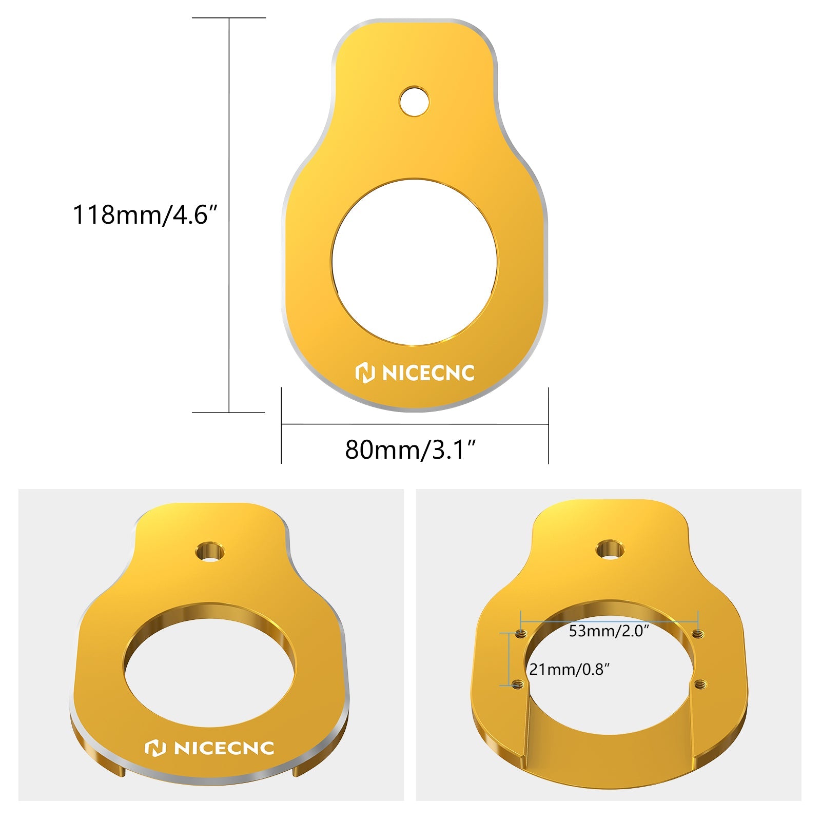 Ignition Key Switch Relocation Mount Bracket For Harley Road King Street Glide Ultra Limited