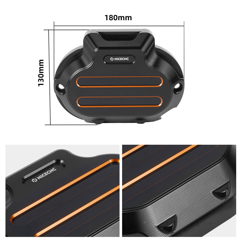 Transmission Side Cover For Harley Road King Electra Street Glide Ultra Limited Freewheeler