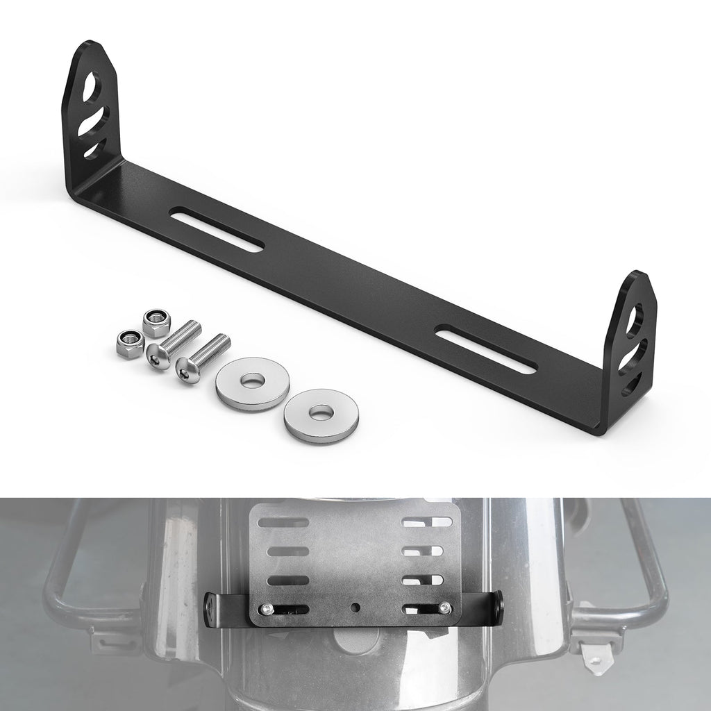 Turn Signal License Plate Relocation Kit For Harley Road King Electra Street Glide