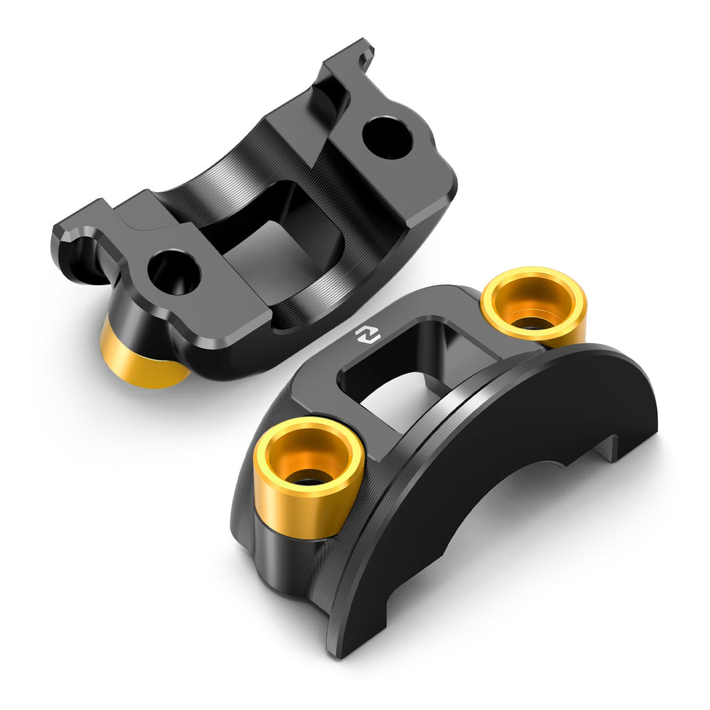 Brake Clutch Lever Perch Half Clamp Kit For Harley Dyna Super Glide Low Rider Street Bob