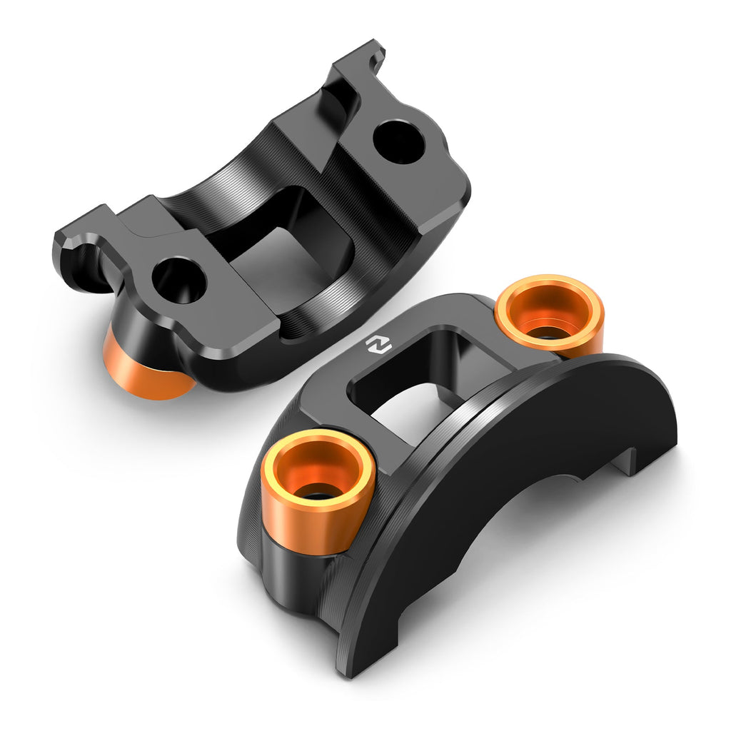 Brake Clutch Lever Perch Half Clamp Kit For Harley Dyna Super Glide Low Rider Street Bob