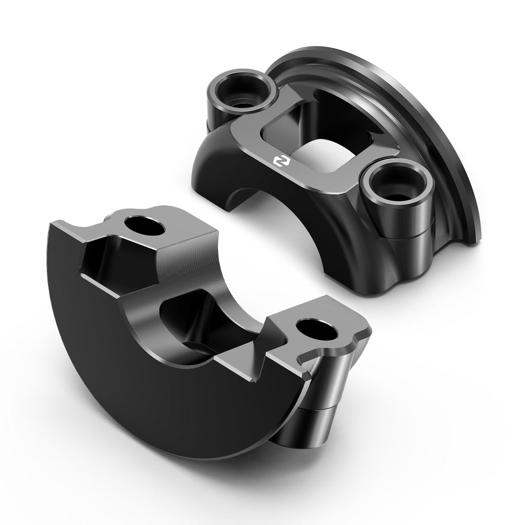 Brake Master Cylinder & Clutch Lever Perch Half Clamp Kit For Harley Road Street Glide