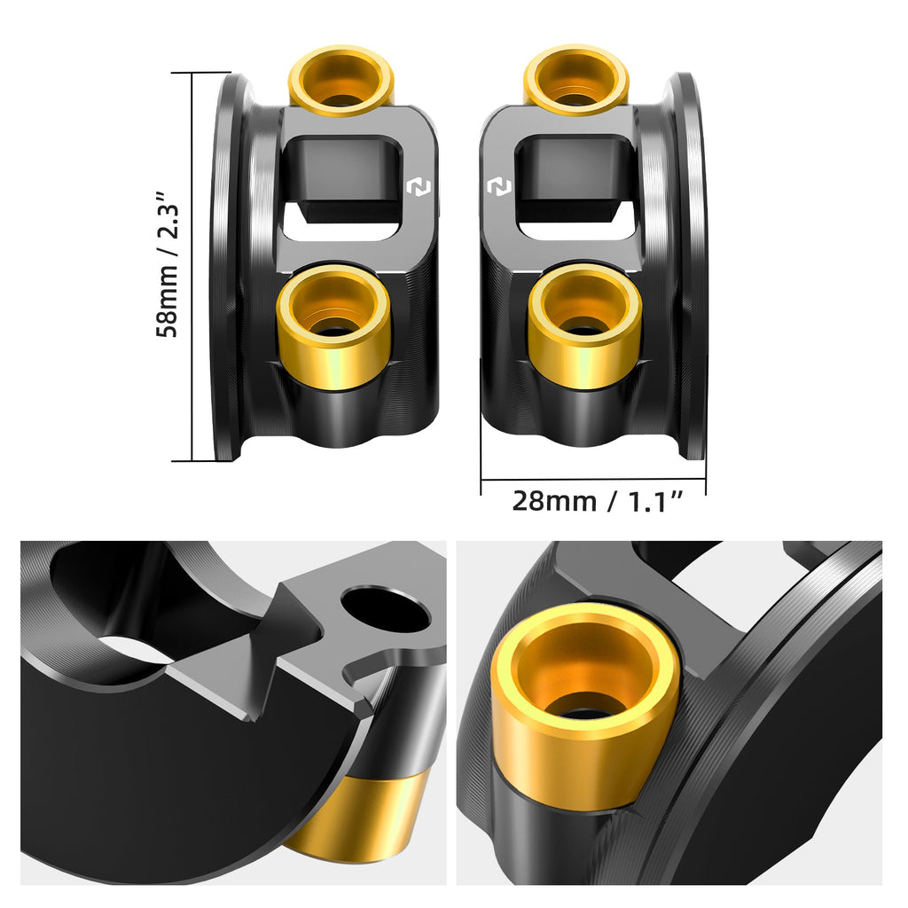 Brake Clutch Lever Perch Half Clamp Kit For Harley Dyna Super Glide Low Rider Street Bob