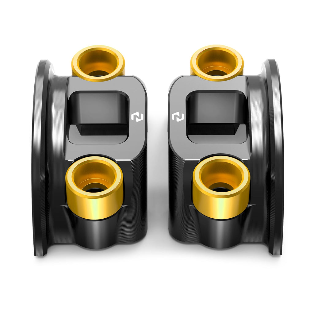 Brake Clutch Lever Perch Half Clamp Kit For Harley Dyna Super Glide Low Rider Street Bob