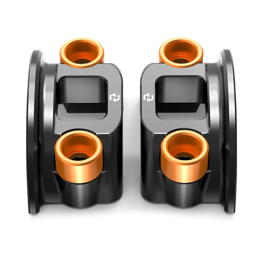 Brake Clutch Lever Perch Half Clamp Kit For Harley Dyna Super Glide Low Rider Street Bob