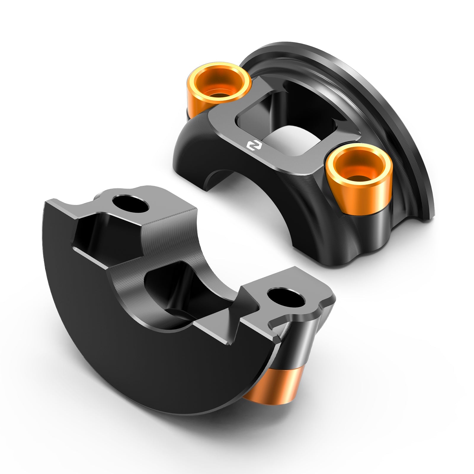 Brake Master Cylinder & Clutch Lever Perch Half Clamp Kit For Harley Road Street Glide