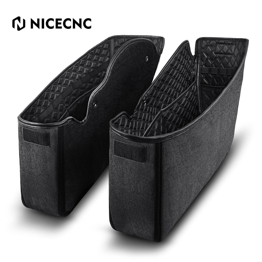 SaddleBags Organizer Liner Bottom Inserts Bags For Harley Touring Road King Street Glide