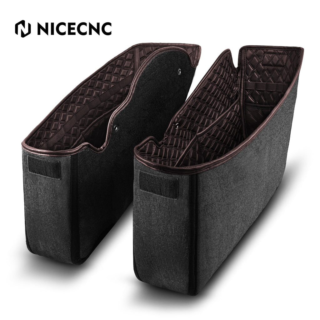 SaddleBags Organizer Liner Bottom Inserts Bags For Harley Touring Road King Street Glide