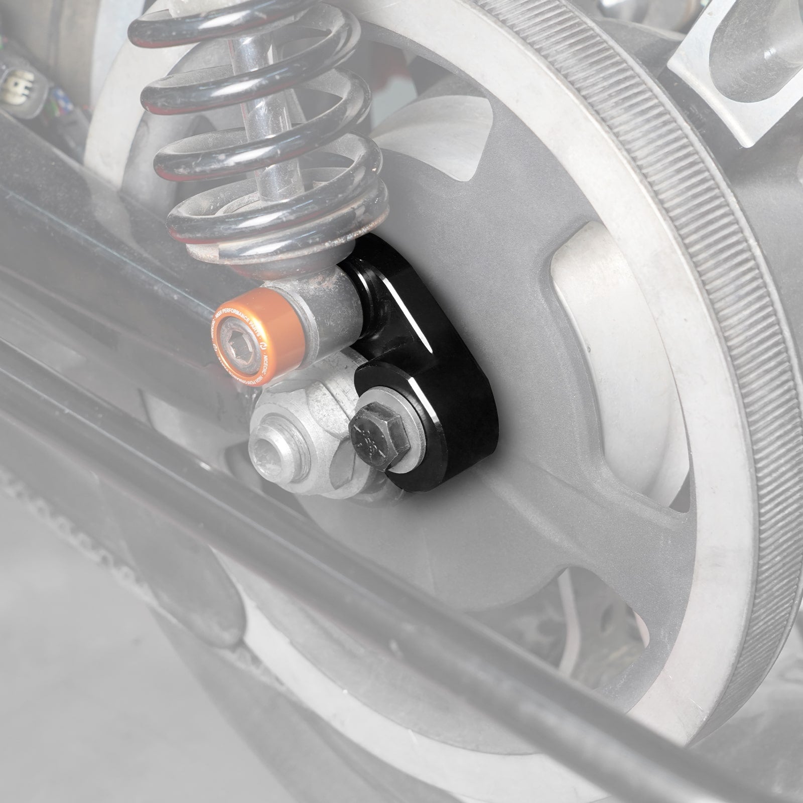 Shock Lift Bracket Rear Suspension Riser Kit For Harley Road King Electra Street Glide