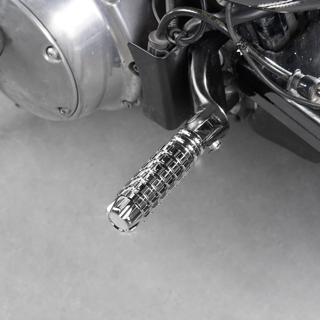Chrome Rear Passenger Foot Pegs For Harley Sportster 1200 72 48 XL Iron 883