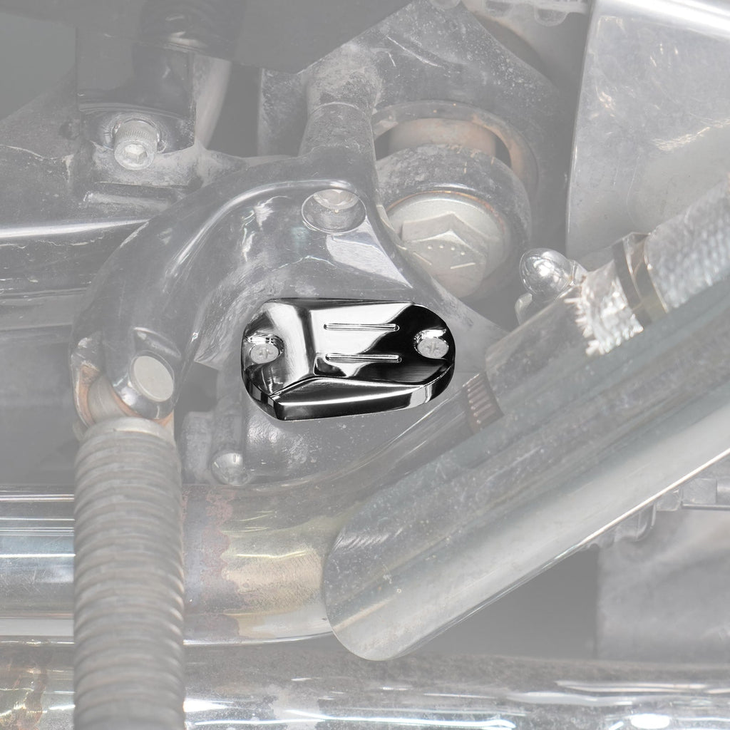 Rear Brake Master Cylinder Cover Cap For Harley Sportster 1200 48 Iron 883 XL