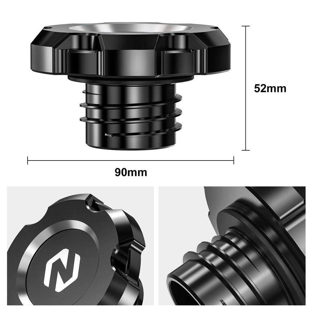 Gas Fuel Tank Cap Cover For Harley Dyna Street Bob Wide Super Glide Fat Bob