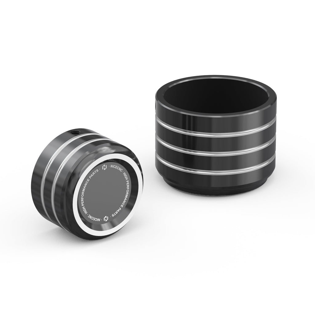 Rear Axle Nut Covers Caps For Harley Sportster 1200 72 48 XL Iron 883 Roadster