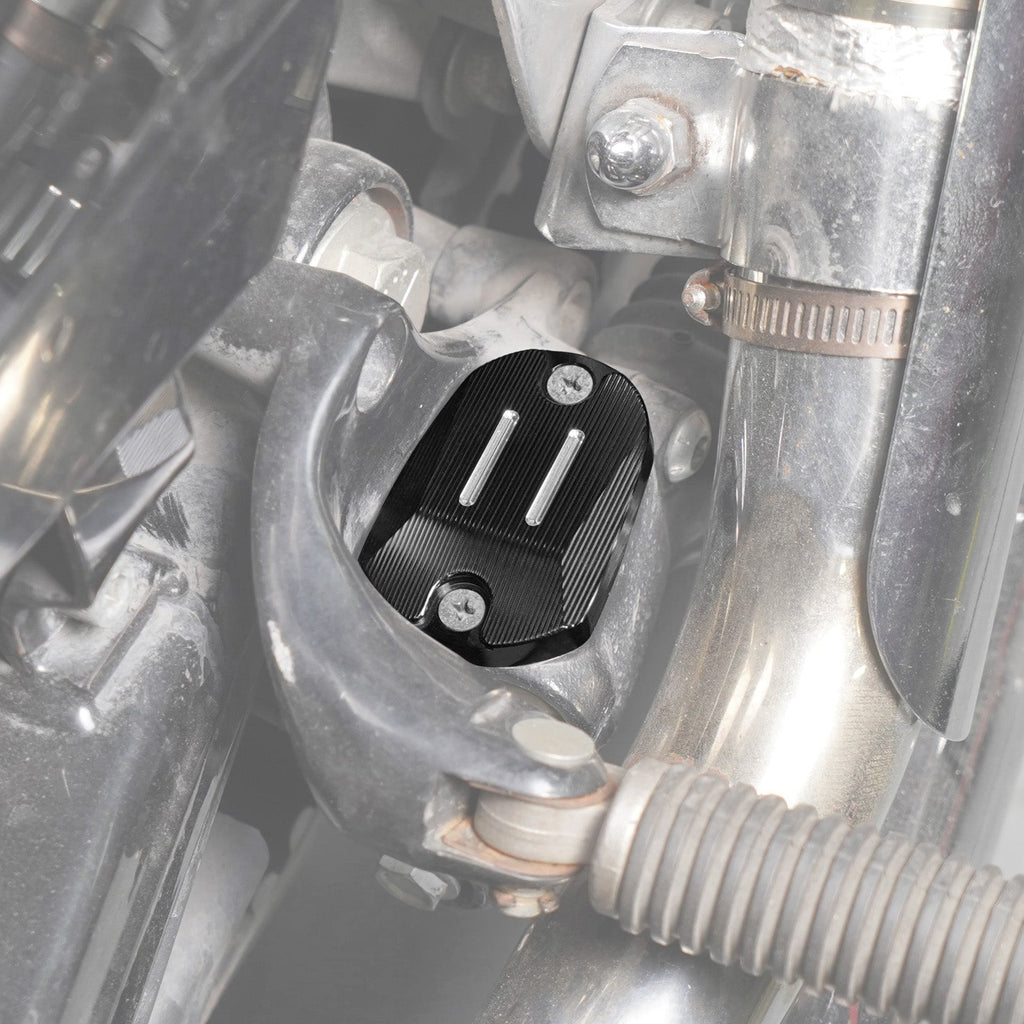 Rear Brake Master Cylinder Cover Cap For Harley Sportster 1200 48 Iron 883 XL